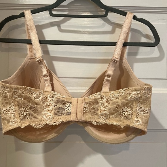 Wacoal French Garden Bra Sz 36DDD Seamless Lace Sides Underwire NWOT - Picture 2 of 6